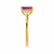 FLORENCE - Chatham® Pink Sapphire 18k Yellow Gold Solitaire Ring Lily Arkwright