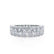 ICON  - 18k White Gold Radiant Statement Eternity Eternity Lily Arkwright