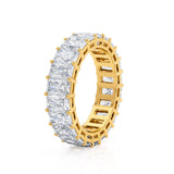 Icon - 18k Yellow Gold Radiant Statement Eternity Eternity Lily Arkwright