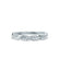 IVY - Diamond Pavé Set 18k White Gold Eternity Band Eternity Lily Arkwright