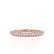KINDREA - Triple Micro Pavé 18k Rose Gold Eternity Wedding Band Eternity Lily Arkwright