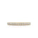 KINDREA - Triple Micro Pavé 18k Yellow Gold Eternity Wedding Band Eternity Lily Arkwright
