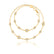LAINEY - Lab Diamond Bezel Edge Necklace 18k Yellow Gold Pendant Lily Arkwright