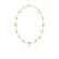 LAINEY - Lab Diamond Bezel Edge Necklace 18k Yellow Gold Pendant Lily Arkwright