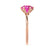 LILLIE - Chatham® Pink Sapphire 18k Rose Gold 6 Prong Knife Edge Solitaire Ring Engagement Ring Lily Arkwright