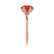 LILLIE - Chatham® Ruby 18k Rose Gold 6 Prong Knife Edge Solitaire Ring Engagement Ring Lily Arkwright