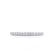 CECELIA - 1.65mm Micro Pavé Platinum Eternity Wedding Band Eternity Lily Arkwright