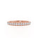 CECELIA - Micro Pavé 18k Rose Gold Eternity Wedding Band Eternity Lily Arkwright