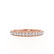 CECELIA - Micro Pavé 18k Rose Gold Eternity Wedding Band Eternity Lily Arkwright