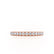 CECELIA - Micro Pavé 18k Rose Gold Eternity Wedding Band Eternity Lily Arkwright
