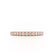 CECELIA - Micro Pavé 18k Rose Gold Eternity Wedding Band Eternity Lily Arkwright