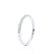 EMBER - Court Pavé 18k White Gold Eternity Wedding Band Eternity Lily Arkwright
