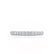CECELIA - Micro Pavé 18k White Gold Eternity Wedding Band Eternity Lily Arkwright