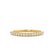 CECELIA - 1.65mm Micro Pavé 18k Yellow Gold Eternity Wedding Band Eternity Lily Arkwright