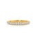 CECELIA - Micro Pavé 18k Yellow Gold Eternity Wedding Band Eternity Lily Arkwright
