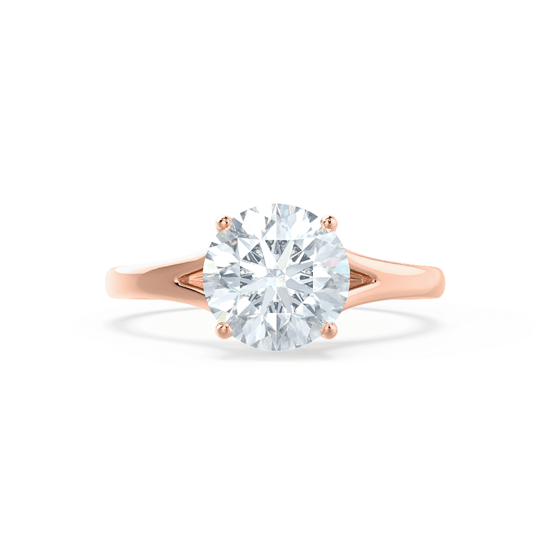 Split shank sales solitaire ring