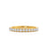 EMBER - Court Pavé 18k Yellow Gold Eternity Wedding Band Eternity Lily Arkwright