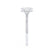 LIVELY - Oval Moissanite & Diamond 18k White Gold Petite Hidden Halo Pavé Shoulder Set Ring Engagement Ring Lily Arkwright