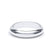 - D Shape Wedding Ring 9k White Gold Wedding Bands Lily Arkwright