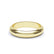 Plain Wedding Band D Shape Profile 18k Yellow Gold Wedding Bands Lily Arkwright