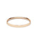 Women's Plain Wedding Band Flat Court Profile 18k Rose Gold Wedding Bands Lily Arkwright
