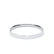 Women's Plain Wedding Band Flat Court Profile Platinum Wedding Bands Lily Arkwright