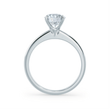 GRACE - Ex Display 1.31ct Round Moissanite 950 Platinum Solitaire Ring Engagement Ring Lily Arkwright