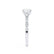 HOPE - Round Lab Diamond 950 Platinum Shoulder Set Ring Engagement Ring Lily Arkwright
