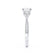 LILIANA - Round Lab Diamond 950 Platinum Shoulder Set Ring Engagement Ring Lily Arkwright