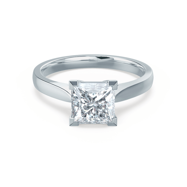 Rosalee Princess Cut Solitaire – Lily Arkwright