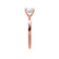 LOTTIE - Round Moissanite 18K Rose Gold 4 Prong Tulip Solitaire Ring Engagement Ring Lily Arkwright