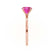 LULU - Round Pink Sapphire 18k Rose Gold Petite Solitaire Ring Engagement Ring Lily Arkwright