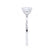 LULU - Asscher Moissanite 18k White Gold Petite Solitaire Engagement Ring Lily Arkwright