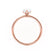 LULU - Pear Moissanite 18k Rose Gold Petite Solitaire Ring Engagement Ring Lily Arkwright