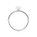 LULU - Pear Moissanite 18k White Gold Petite Solitaire Ring Engagement Ring Lily Arkwright