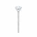 MACY - Round Moissanite & Diamond 950 Platinum Petite Pavé Shoulder Set Ring Engagement Ring Lily Arkwright
