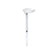 MACY - Pear Moissanite 18k White Gold Petite Shoulder Set Engagement Ring Lily Arkwright