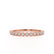 MUSE - Milgrain Finish 18k Rose Gold Eternity Wedding Band Eternity Lily Arkwright