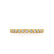 MUSE - Milgrain Finish 18k Yellow Gold Eternity Wedding Band Eternity Lily Arkwright
