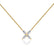 MYLA - Marquise Flower Lab Diamond Pendant 18k Yellow Gold Pendant Lily Arkwright