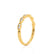 OLYMPIA - Marquise Shaped Milgrain 18k Yellow Gold Eternity Wedding Band Eternity Lily Arkwright