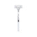 PARIS - Oval Charles & Colvard Moissanite & Diamond 18k White Gold Hidden Halo