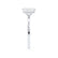 PARIS - Radiant Charles & Colvard Moissanite & Diamond 18k White Gold Hidden Halo