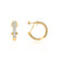 PETRA - Statement Lab Diamond Earrings 18k Yellow Gold Earrings Lily Arkwright