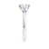SERENA - Round Natural Diamond 18k White Gold Solitaire Engagement Ring Lily Arkwright