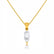 TALULLA - Marquise Lab Diamond 2 Claw Pendant 18k Yellow Gold Pendant Lily Arkwright