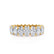 BALAD - 18k Yellow Gold Oval Statement Eternity Eternity Lily Arkwright