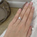 CECELIA - Micro Pavé 18k White Gold Eternity Wedding Band