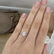 VIOLA - Oval Lab Diamond 18k Rose Gold Shoulder Set