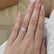 GISELLE - Round Lab Diamond 950 Platinum Solitaire Ring